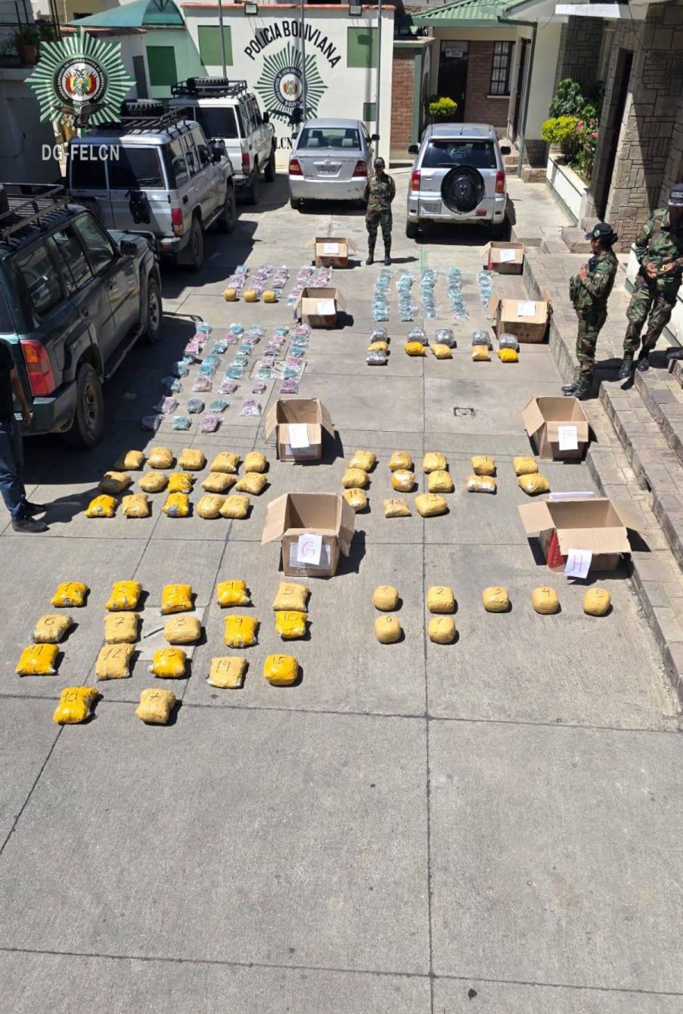 Enviaron 162 paquetes de marihuana en encomiendas