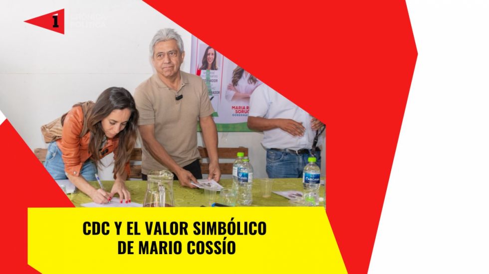 CDC y el valor simbólico de Mario Cossío