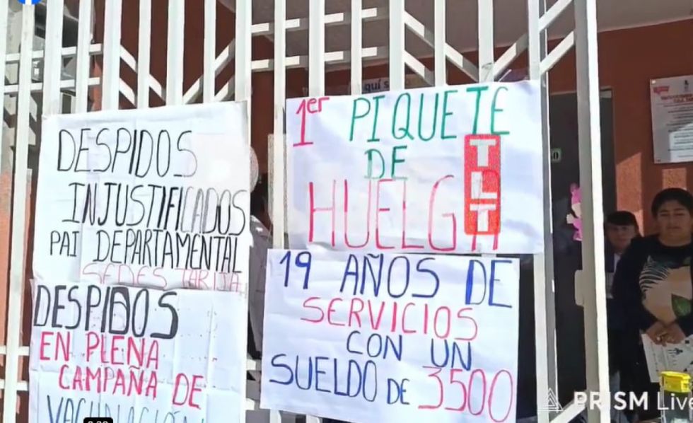 Enfermeras del PAI entran en huelga de hambre por despidos injustificados
