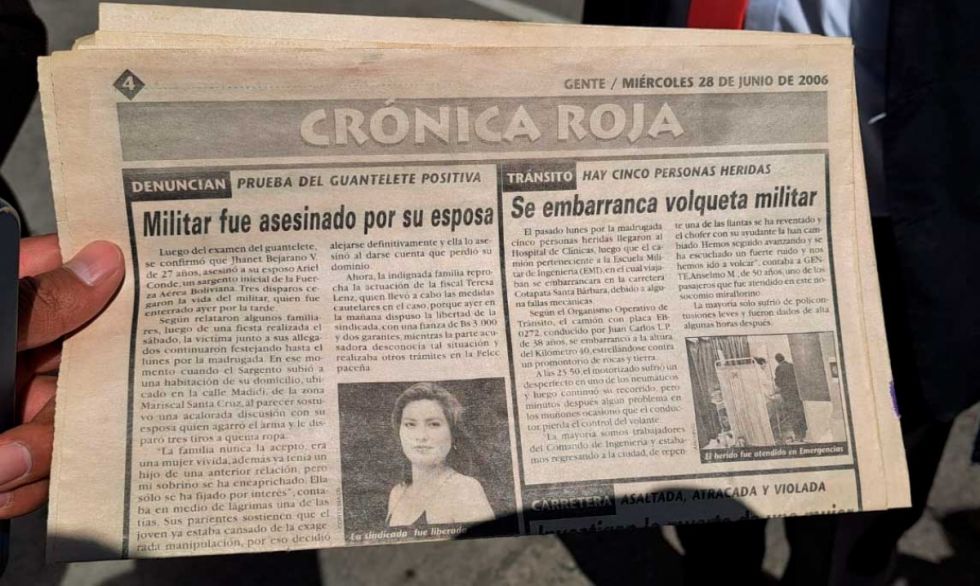 Mujer con sentencia pendiente por asesinato es capturada saliendo de una fiesta