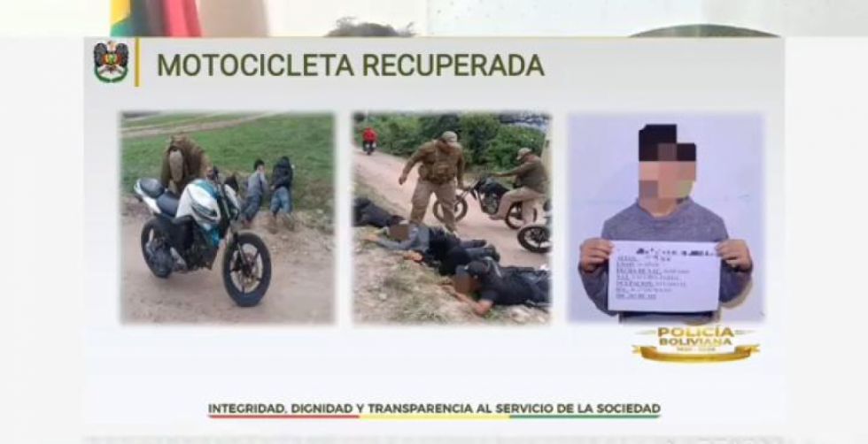 Caen dos menores en posesión de motos robadas