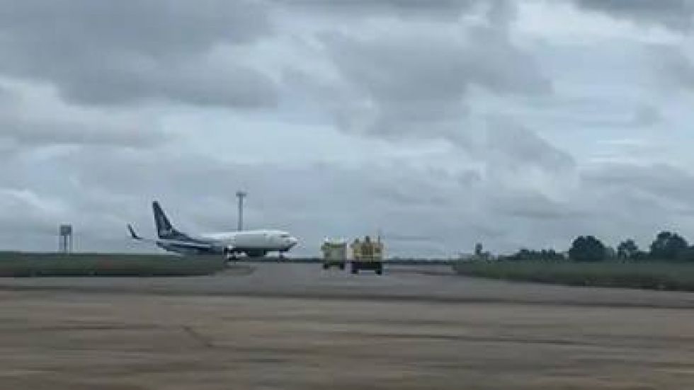 Así aterrizó el avión de BoA en Cobija tras reportar una falla de presurización
