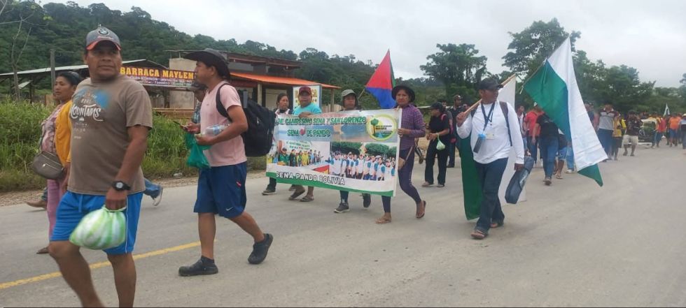Marcha contra la Ley 157 cumple 10 días en medio de señales de diálogo