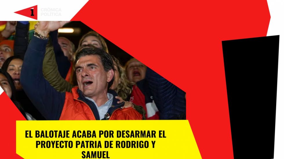 El balotaje acaba por desarmar el proyecto Patria de Rodrigo y Samuel