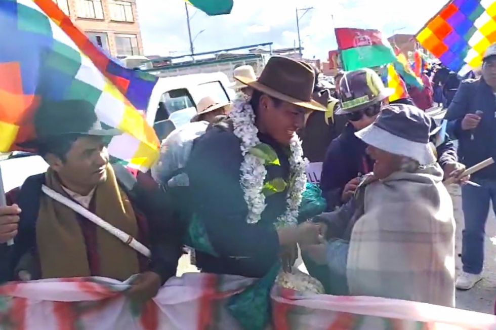 Marcha de Yahuasi se encuentra en El Alto