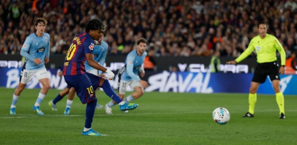 El Barcelona suma los puntos pero se queda sin Lamine Yamal