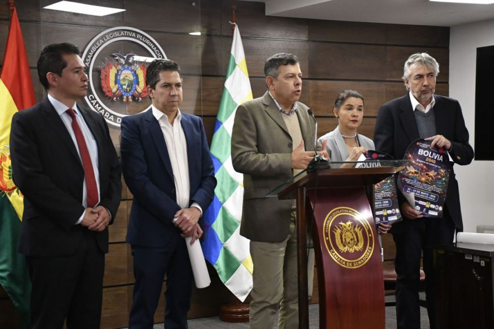 Tarija lanzará la Comisión de Futuro de Bolivia con la presencia del presidente del Senado
