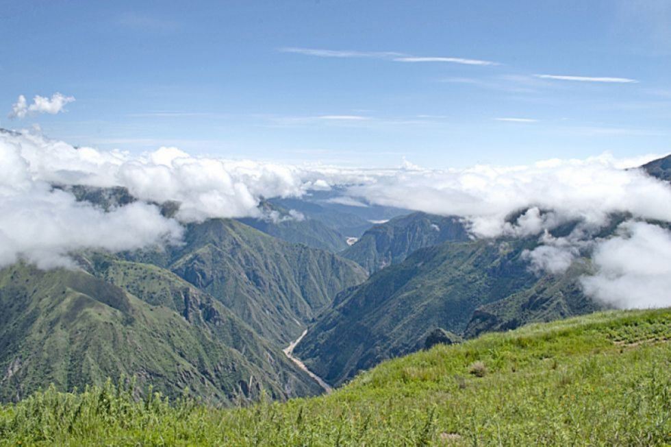 Lugar en donde se prevé construir la presa El Carrizal