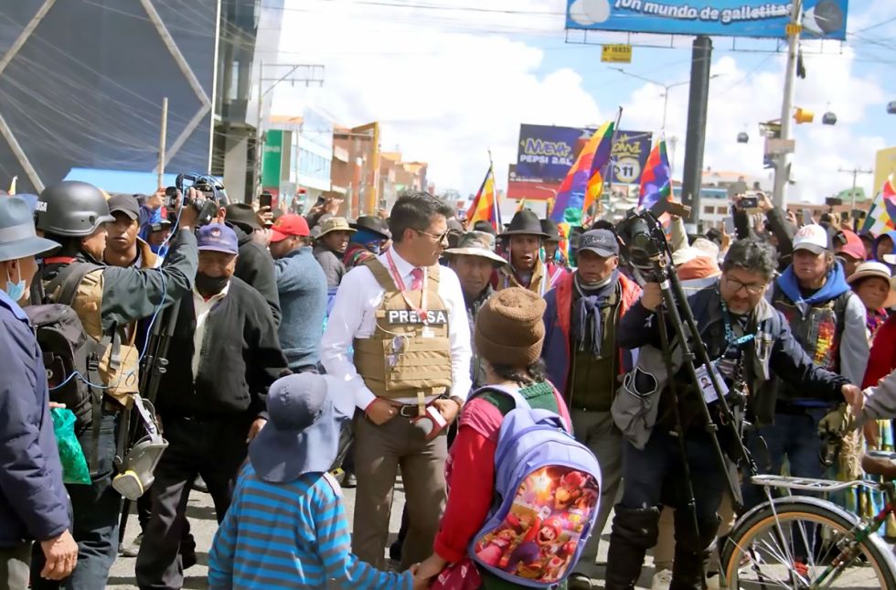 Manifestantes atacaron con hondas y piedras a equipos de prensa y la ACPI condena agresiones