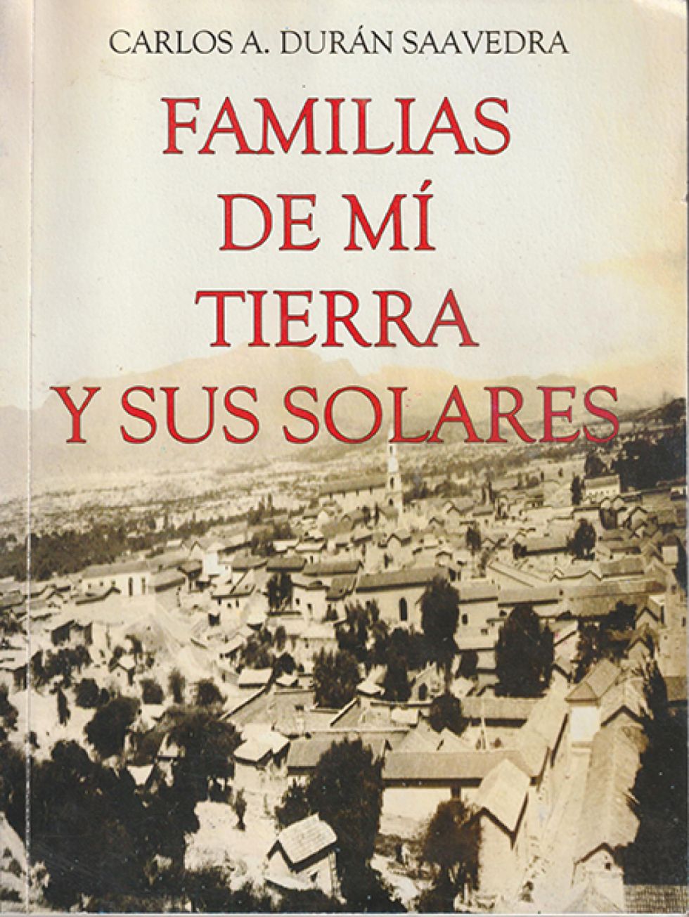 Portada  FAMILIAS DE MI TIERRA Y SUS SOLARES
