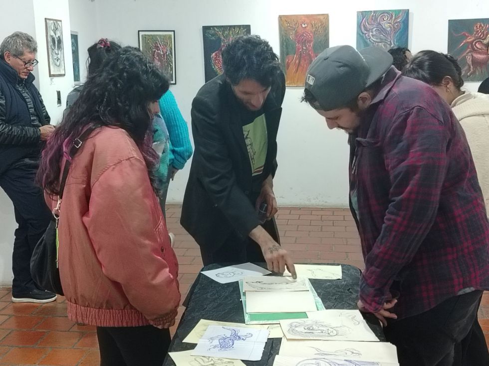 En la mesa de disección