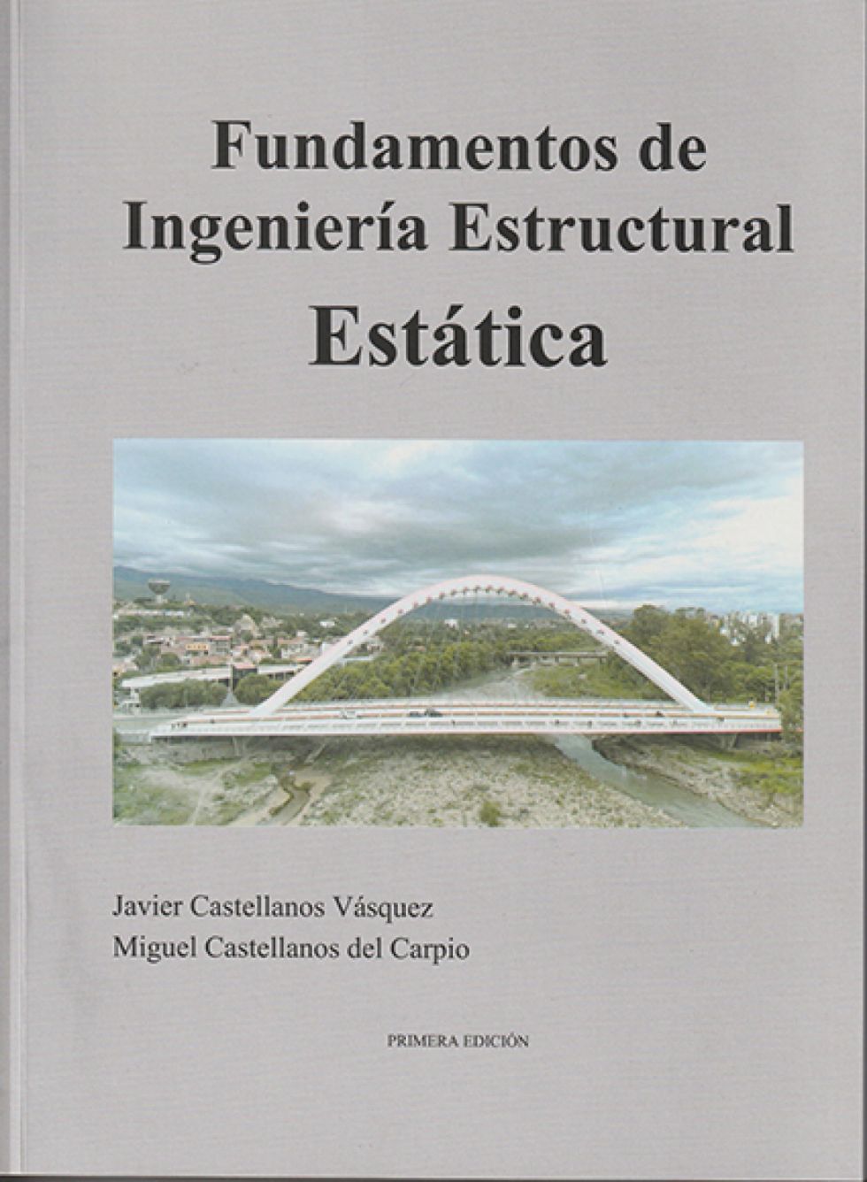 Portada Fundamentos de Ingeniería Estructural Estática