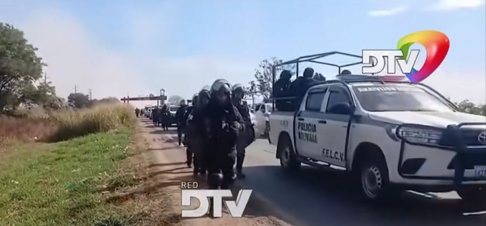 Policía y FFAA se repliegan de San Julián, reportan heridos entre policías y campesinos 