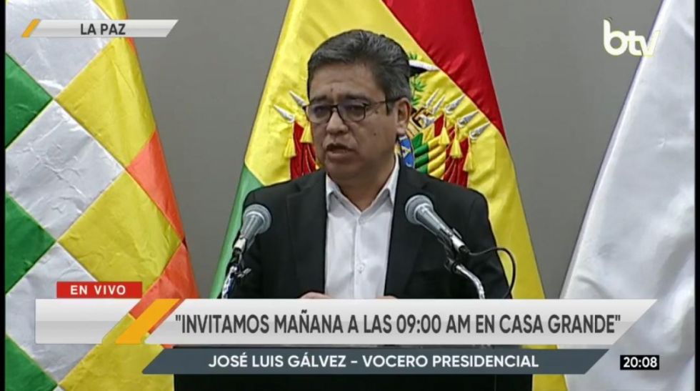 Gobierno llama a la COB a dialogar este miércoles en Casa Grande, pero exige liberar carreteras