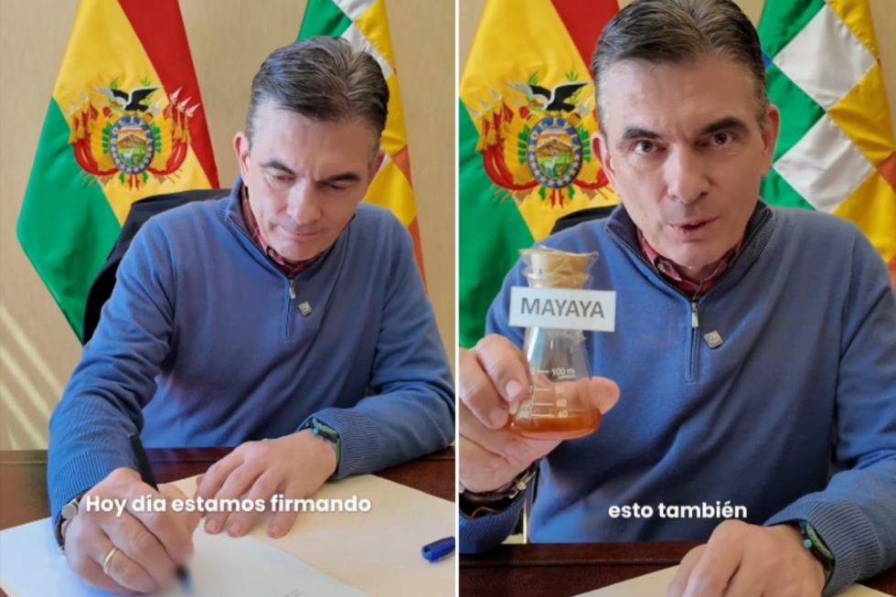Paz firma ley para planta fotovoltaica en Viacha