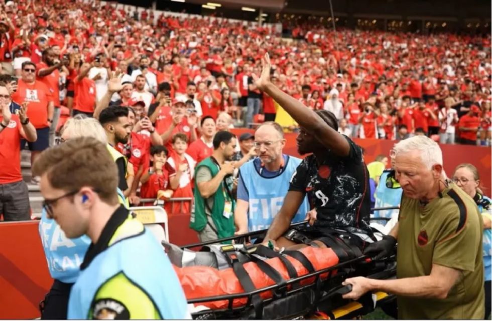 El canadiense Ismael Koné sufrió una grave fractura 