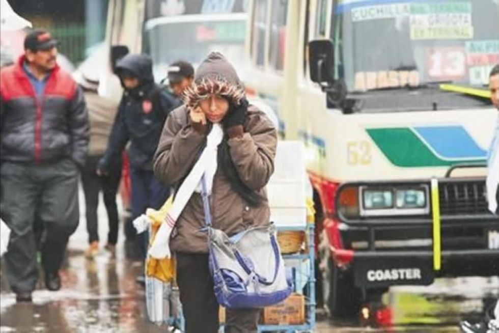 Alerta Naranja en Tarija por un descenso brusco de temperaturas