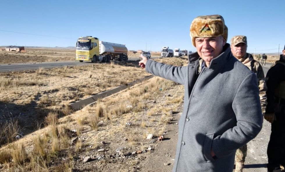 Operativo deja expedita la ruta La Paz -Oruro