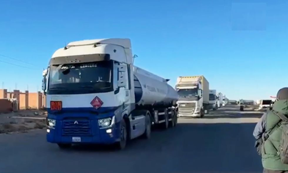 Llega combustible a Senkata