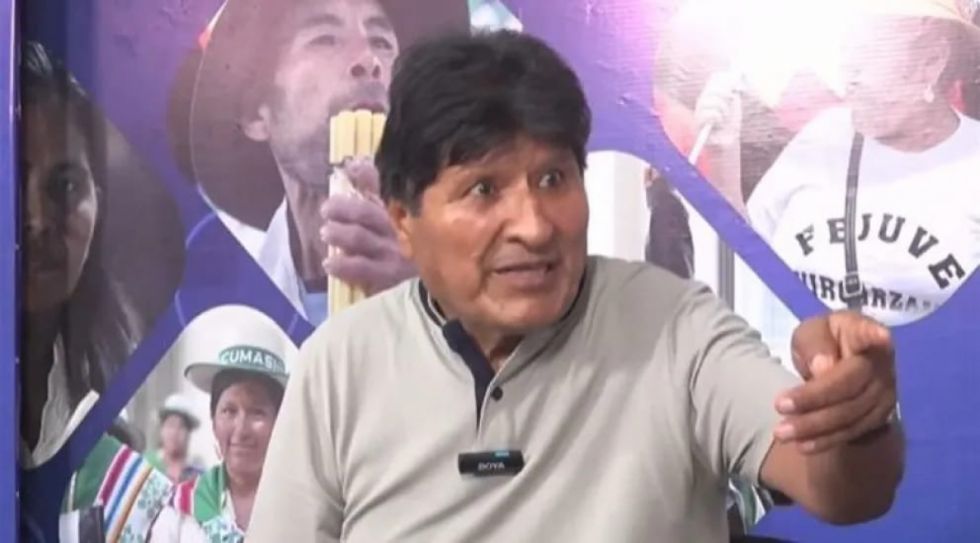  Evo Morales denuncia perjuicios por prolongado corte de energía en el Trópico de Cochabamba