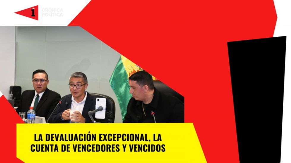 La devaluación excepcional y la cuenta de vencedores y vencidos