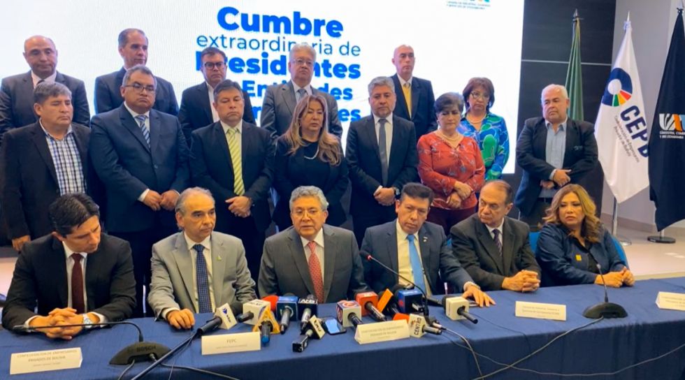 Cumbre de la CEPB demanda “salvataje” para empresas