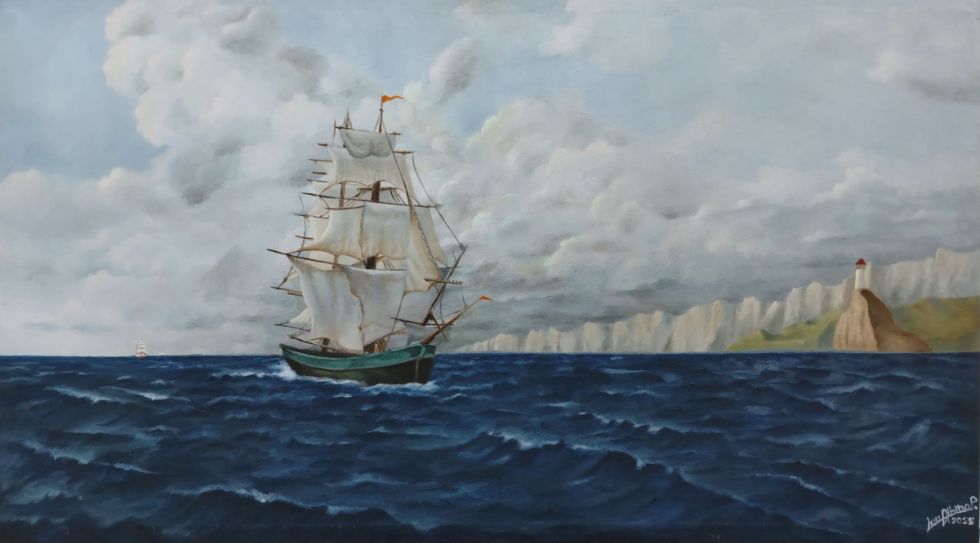 Paisaje marítimo, de Luis Albino
