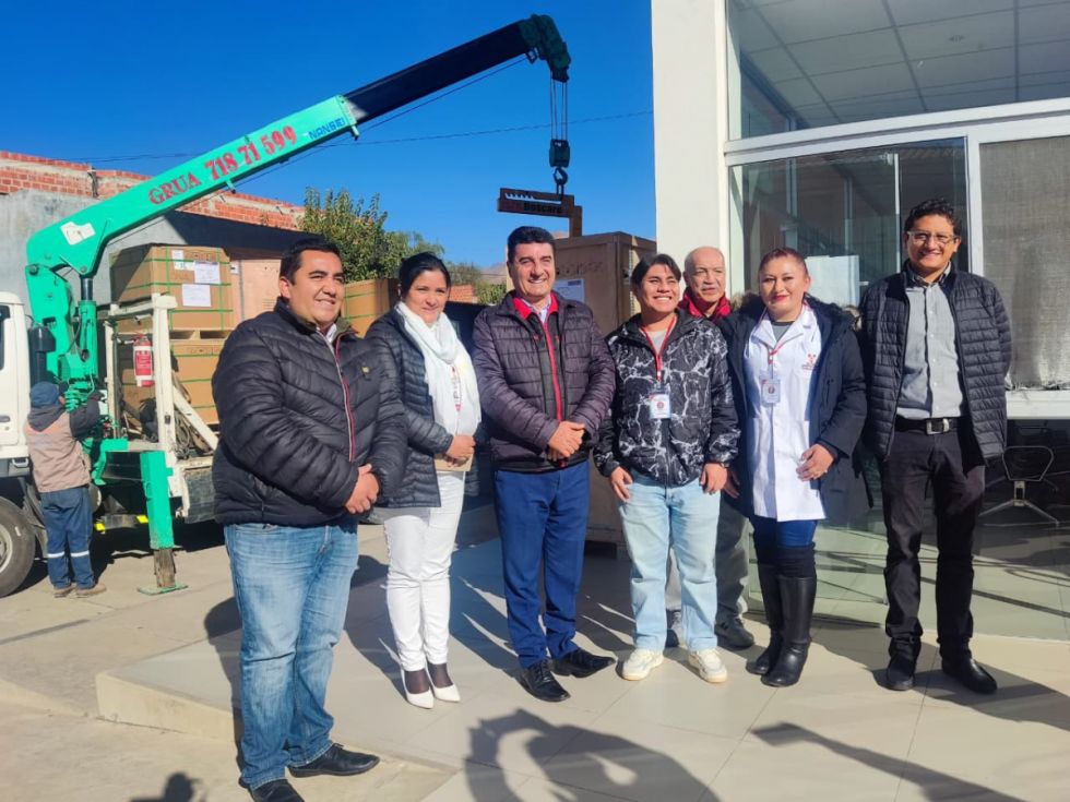 El Hospital San Antonio recibe equipos para Rayos X 
