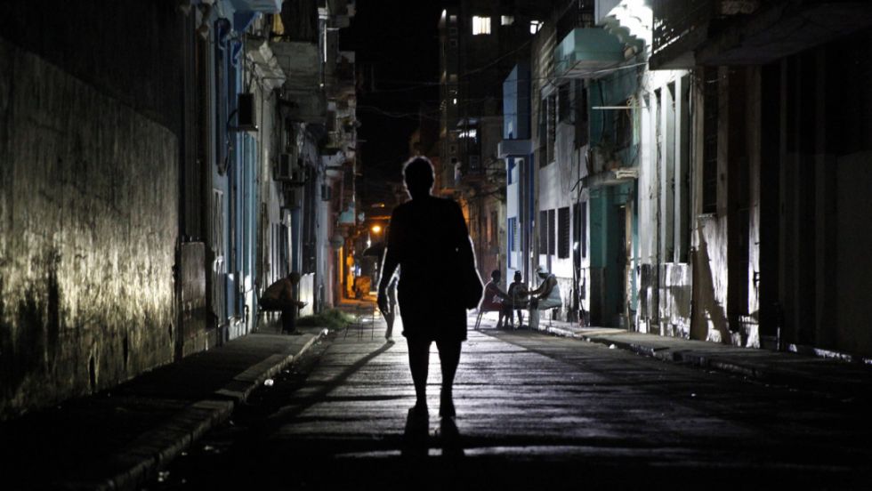 Cuba sufre un apagón eléctrico