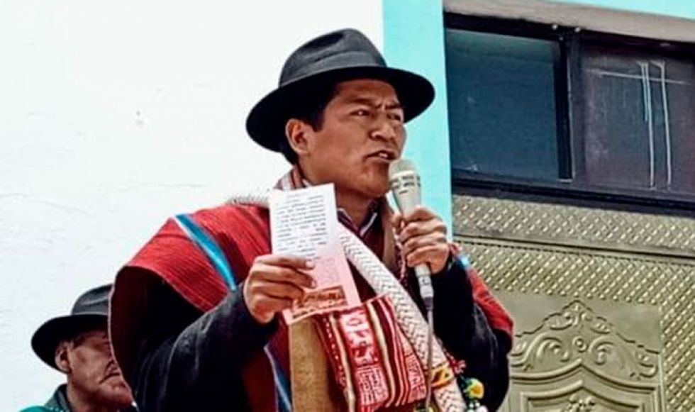 Caso bloqueos: Policía indica que David Mamani habría salido del país