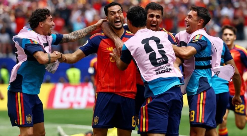 Merino sobre el final le brindó a España el boleto a semifinales del Mundial 