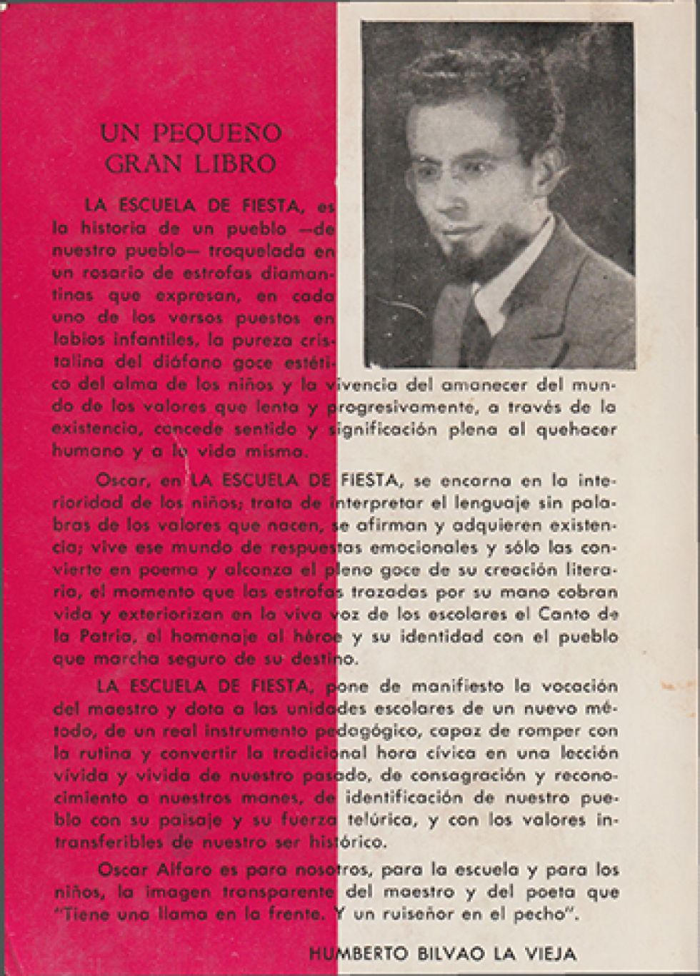 Contraportada: La escuela de fiesta