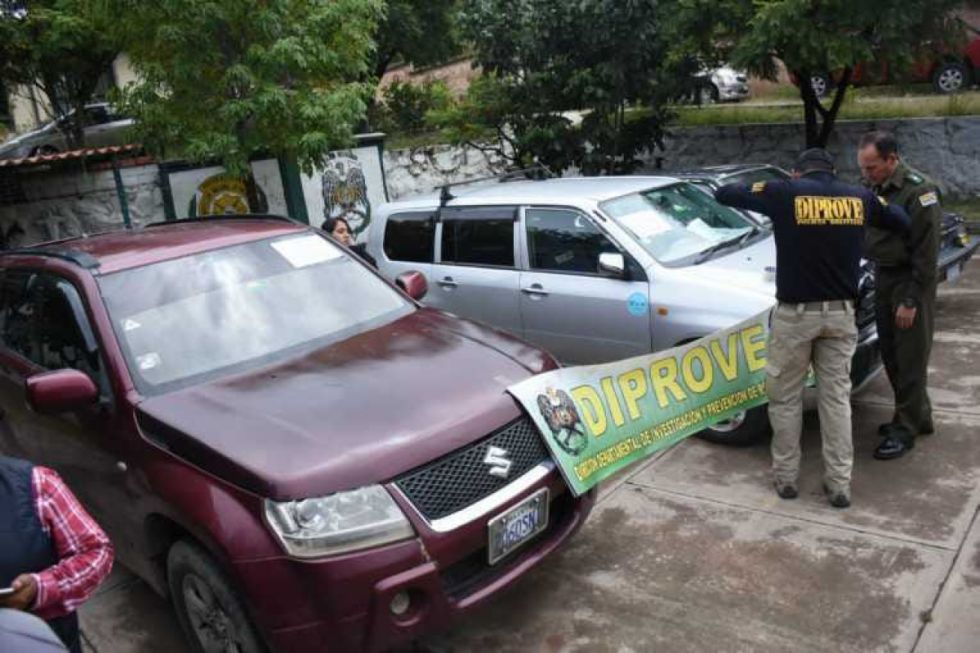  Policía desarticula organización dedicada al robo de motorizados en Cochabamba