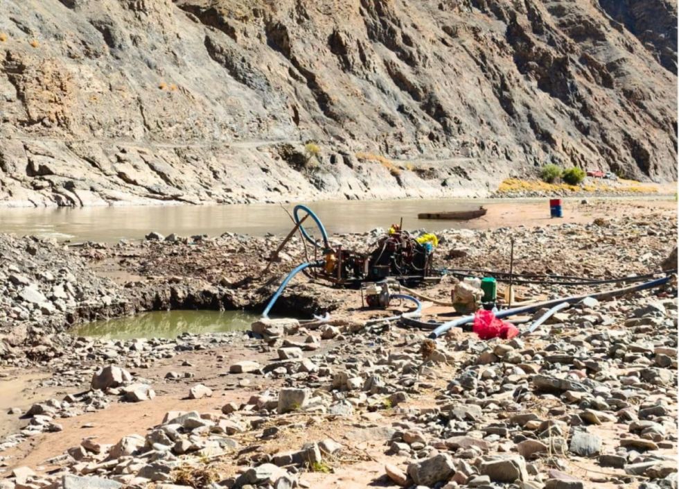 Detectan extracción minera aurífera entre Tarija y Chuquisaca