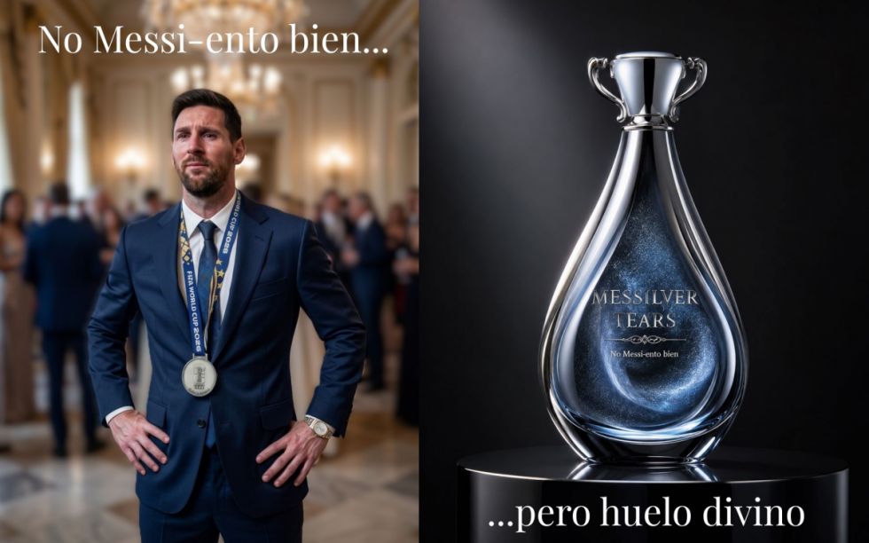 “Messilver Tears”, el perfume oficial de los subcampeones