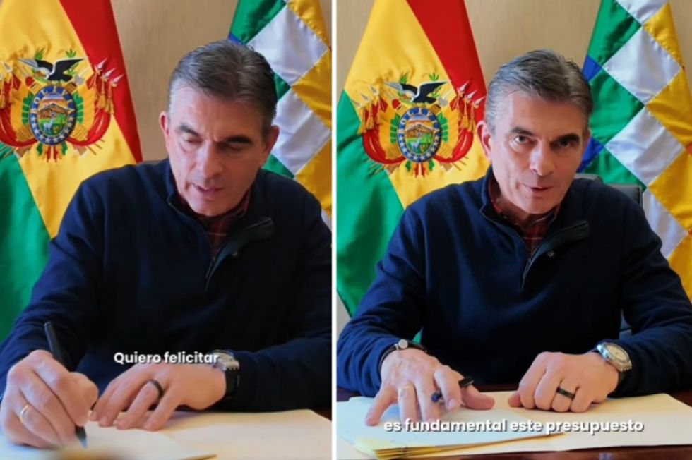 Rodrigo Paz promulga el PGE 2026 reformulado