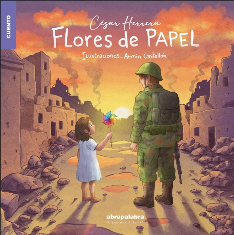 “Flores de papel”: historias de guerra con mirada de niño