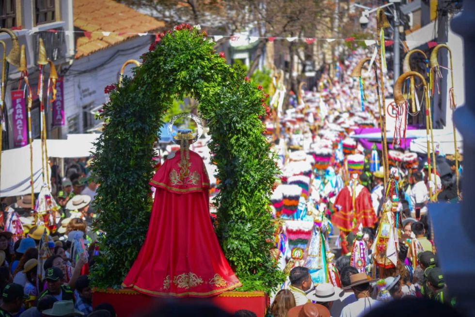 Miles de chunchos acompañaron a San Roque
