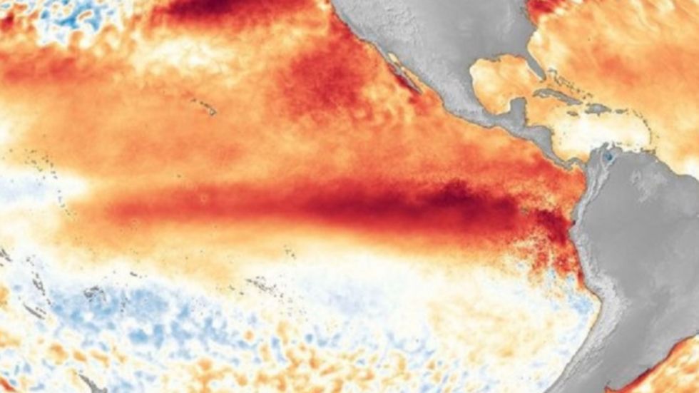 Fenómeno El Niño se fortalece en el Pacífico