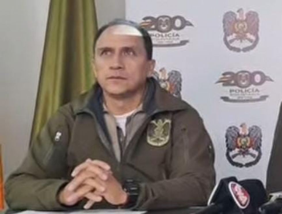 Hernán Portugal asume como comandante de Yacuiba