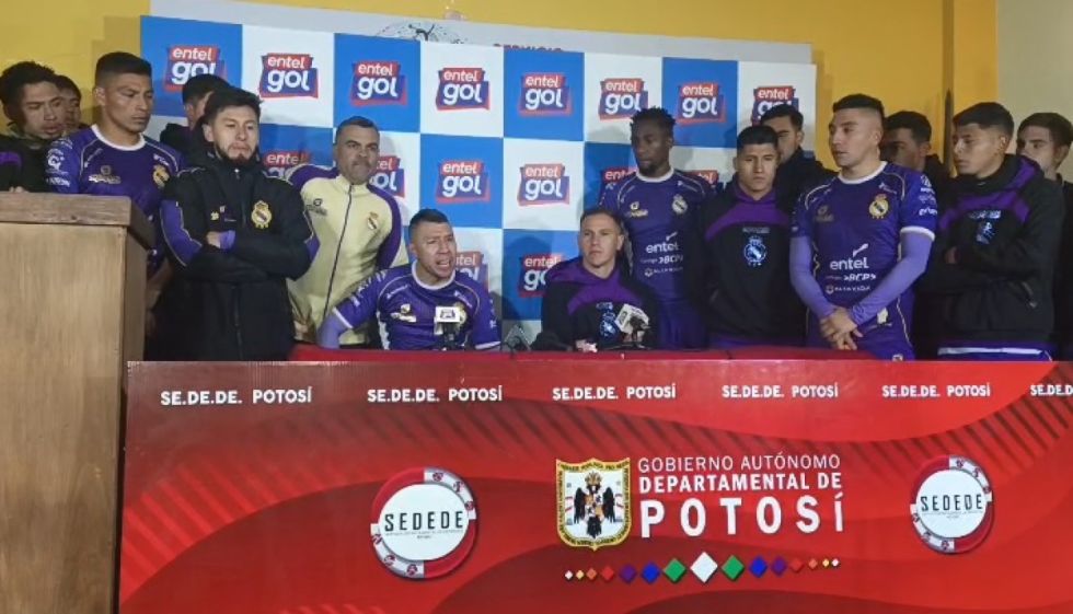 Rioja de Real Potosí: “Mejor dígannos quienes van a clasificar a las Copas”