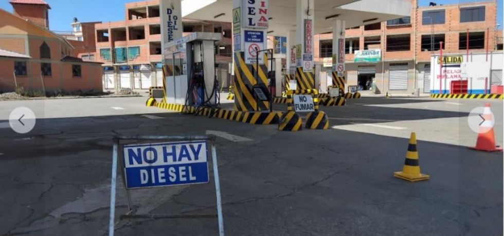 Sugieren a Paz fijar mesas de diálogo por el "dieselazo"