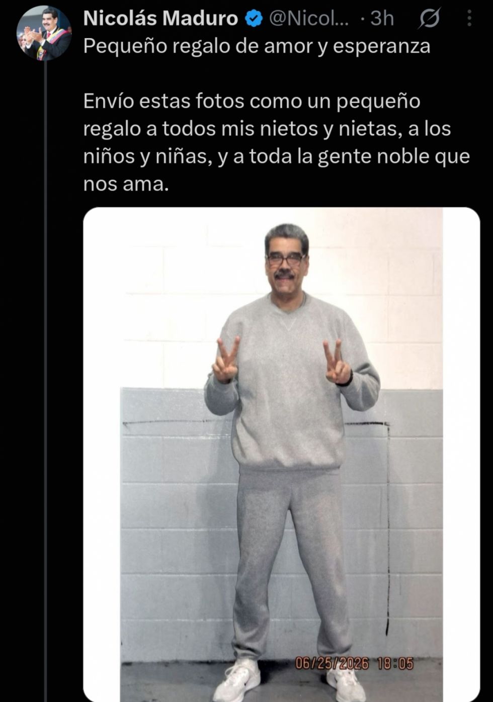 Nicolás Maduro reaparece en X: Estamos firmes