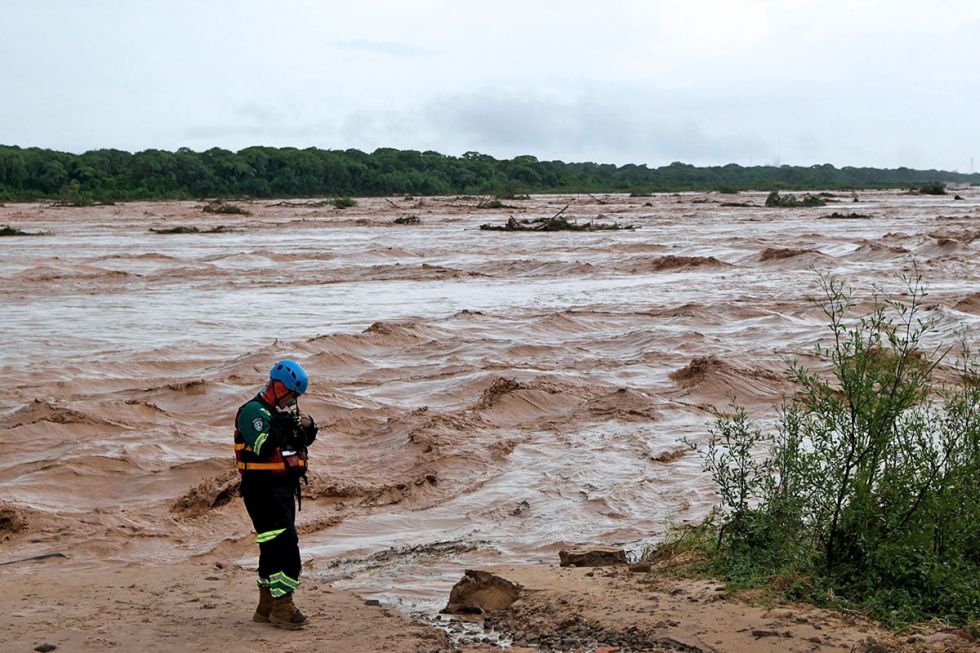 Alerta por posible desborde de ríos en tres departamentos