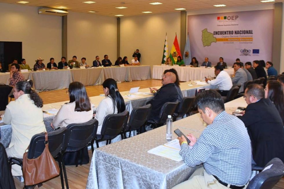 La OEP recogerá propuestas para la reforma electoral 