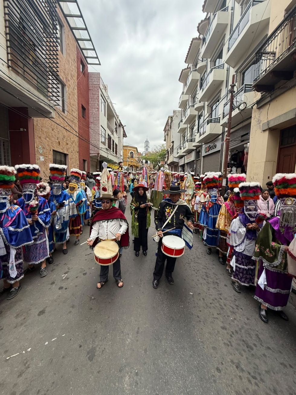 Momento de la procesión