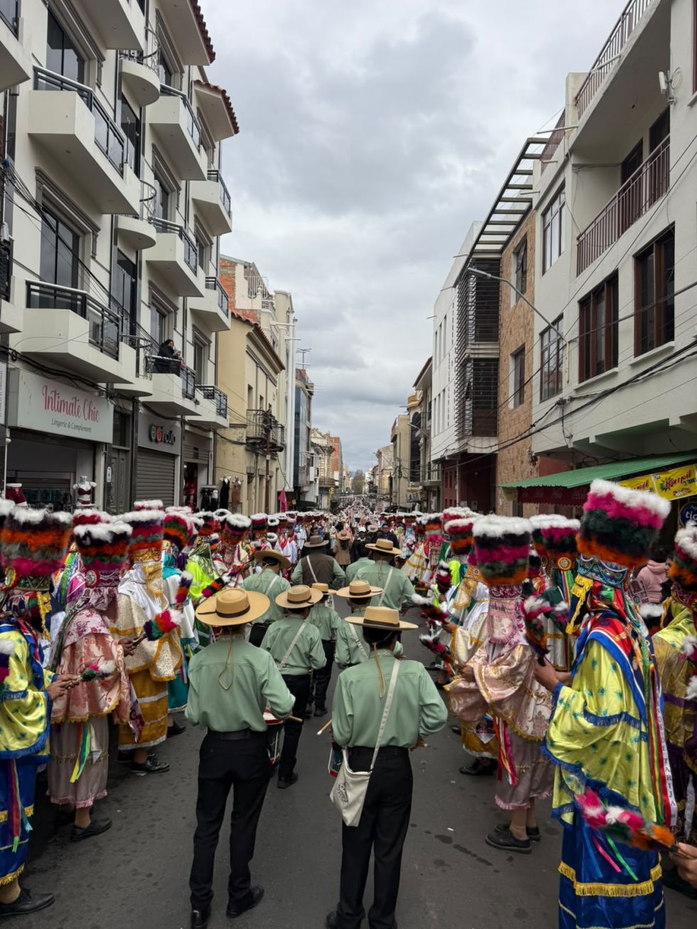 Momento de la procesión