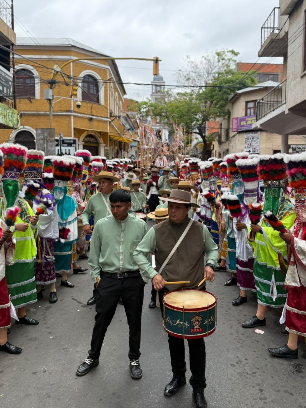Momento de la procesión