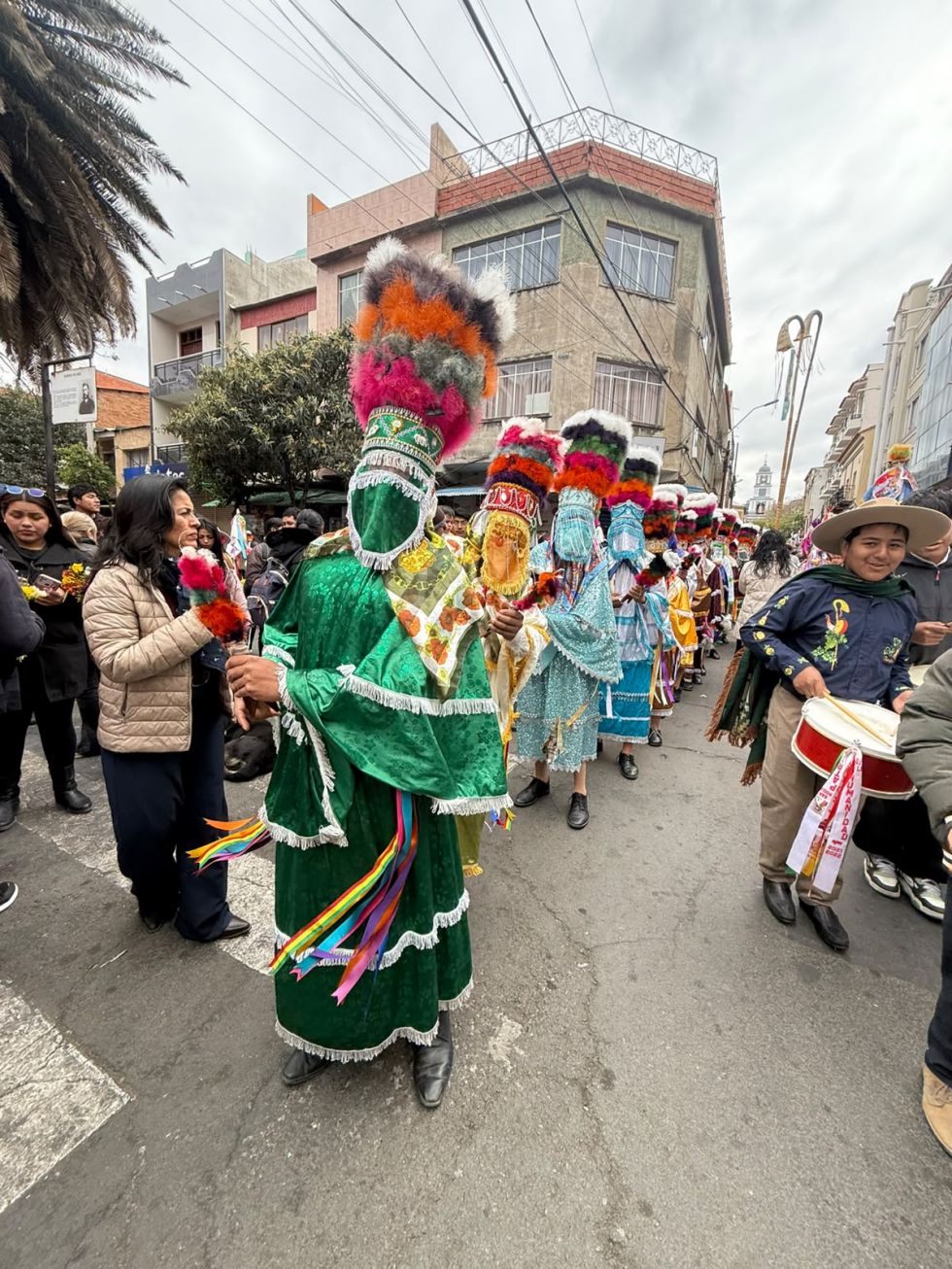 Momento de la procesión