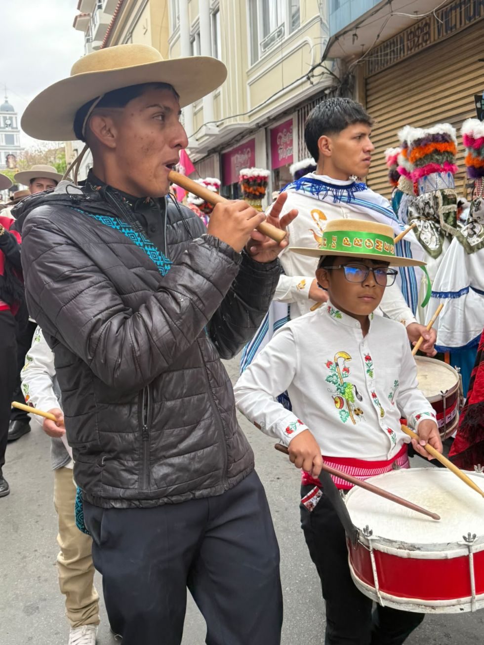Momento de la procesión